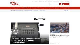 
                            13. Schweiz - ot Oltner Tagblatt