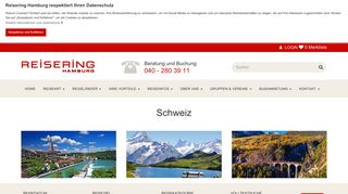 
                            6. Schweiz | Reisering Hamburg