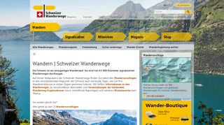
                            5. Schweizer Wanderwege | Wanderland Schweiz