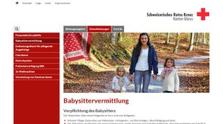 
                            7. Schweizerisches Rotes Kreuz Glarus: Babysittervermittlung