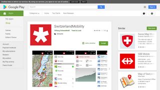 
                            11. SchweizMobil – Apps bei Google Play