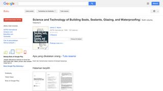 
                            8. Science and Technology of Building Seals, Sealants, Glazing, and ...