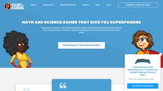 
                            11. Science Games For Teachers and Students: Don Your Cape!