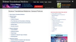 
                            11. Science Translational Medicine: General Policies | Science ...
