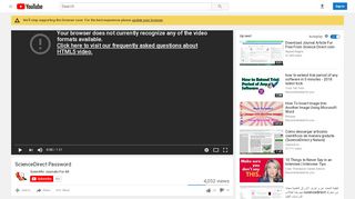 
                            1. ScienceDirect Password - YouTube