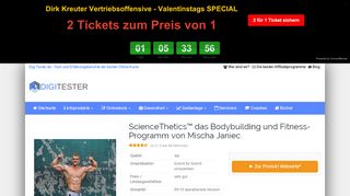 
                            6. ScienceThetics™ das Bodybuilding & Fitness Programm von Mischa ...