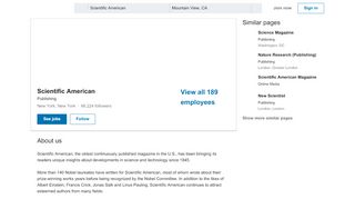 
                            5. Scientific American | LinkedIn