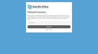 
                            9. Scientific Drilling International - Forgot password