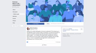 
                            12. Scienze MM.FF.NN. - UNISANNIO Public Group | Facebook