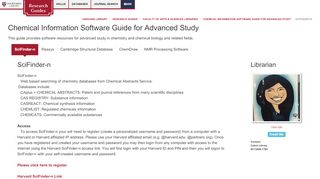 
                            9. SciFinder - Chemical Information Software Guide for Advanced ...