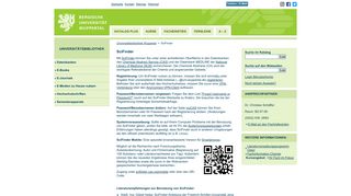 
                            7. SciFinder - Universitätsbibliothek - BERGISCHE UNIVERSITÄT ...