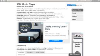 
                            1. SCM Music Player - seamless music for your website