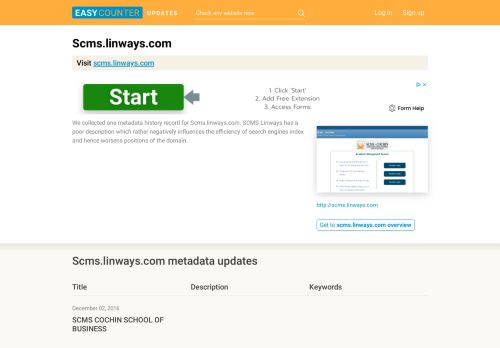 
                            5. Scms.linways.com - Easycounter