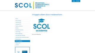 
                            4. SCOL academie - Stichting Confessioneel Onderwijs Leiden