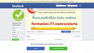 
                            8. Scolaria Cours Coulommiers - About | Facebook