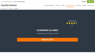 
                            2. SCOMMESSE E BONUS Allinbet - Allinbet | Superscommesse.it