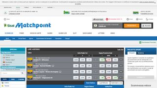 
                            2. Scommesse online calcio | Scommesse sportive Matchpoint - Sisal