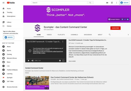 
                            3. Scompler - YouTube