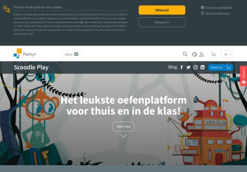 
                            7. Scoodle Play. Online oefenen voor het basisonderwijs. - Plantyn