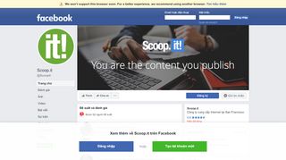 
                            3. Scoop.it - Trang chủ | Facebook