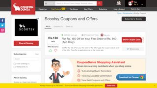 
                            11. Scootsy Coupons & Offers, February 2019 Promo Codes