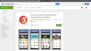 
                            3. Scootsy - Food Order & Delivery, Online Shopping – Apps on ...
