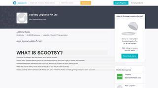 
                            9. Scootsy Logistics Pvt Ltd | Job Openings, Salary & Reviews at ...