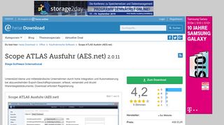 
                            8. Scope ATLAS Ausfuhr (AES.net) | heise Download