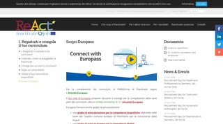 
                            9. Scopri Europass - Reactivate