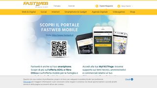 
                            8. Scopri il Portale Fastweb mobile | Fastweb