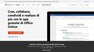 
                            3. Scopri le funzionalità delle app gratuite di Office Online - Microsoft Office