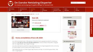 
                            8. scor.dk anmeldelse - gratis test af den sexkontakt portal