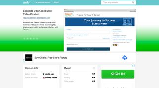 
                            7. scoremore.talentsprint.com - Log into your account | Talent ... - Sur.ly