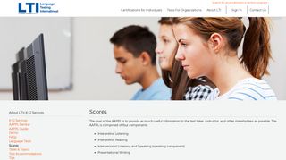 
                            6. Scores | American Council on the Teaching of Foreign Languages