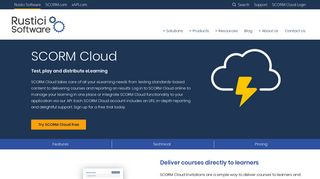
                            12. SCORM Cloud: Test, Play and Distribute eLearning - Rustici Software