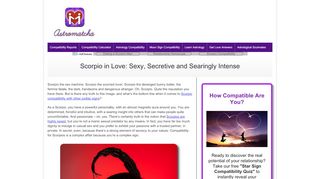 
                            9. Scorpio in Love: Sexy, Secretive and Searingly Intense ⋆ Astromatcha