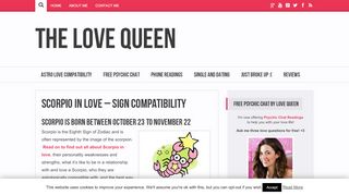 
                            6. Scorpio in Love – Sign Compatibility - The Love Queen