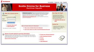 
                            9. Scotia en Línea Empresarial - Scotia Online for Business