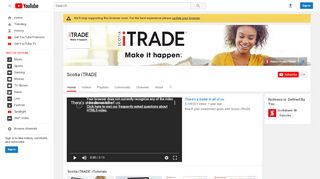 
                            5. Scotia iTRADE - YouTube