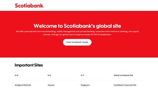 
                            8. Scotiabank Global Site | About Scotiabank