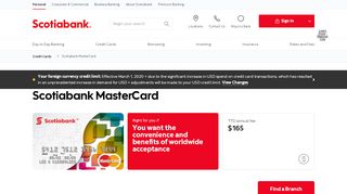 
                            4. Scotiabank MasterCard - Scotiabank Trinidad