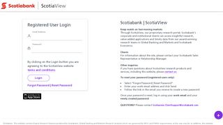 
                            3. ScotiaView - Login