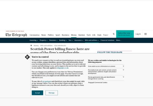 
                            9. Scottish Power billing fiasco: here are some of the firm's unbelievable ...