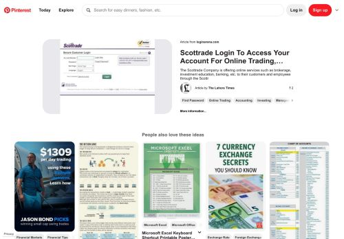 
                            12. Scottrade Login To Access Your Account For Online Trading ...