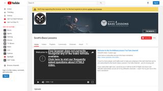 
                            5. Scott's Bass Lessons - YouTube