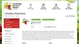
                            11. Scotview Orchard - Directory - Cambridge Farmers' Market