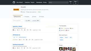 
                            12. Scout24 · GitHub