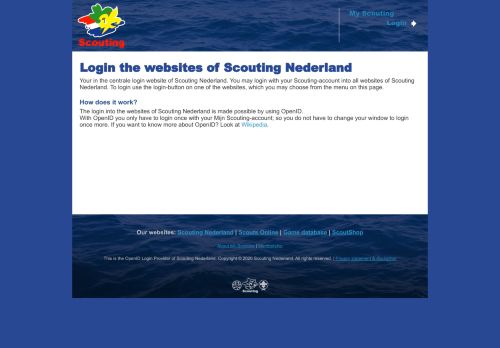 
                            3. Scouting Nederland - Mijn Scouting-login: Inloggen op de websites ...