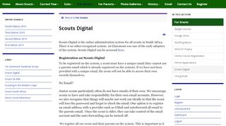 
                            8. Scouts Digital - Learning the scouts record keeping system