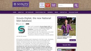 
                            4. Scouts.Digital, the new National SSA Database - SCOUTS South Africa
